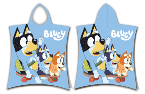 Bluey Poncho - 50 x 115 cm - Katoen