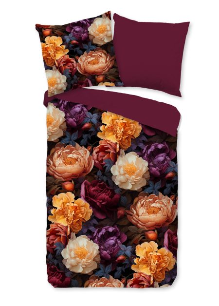 Good Morning Dekbedovertrek "bloemen" - Multi - (135x200 cm) - Katoen