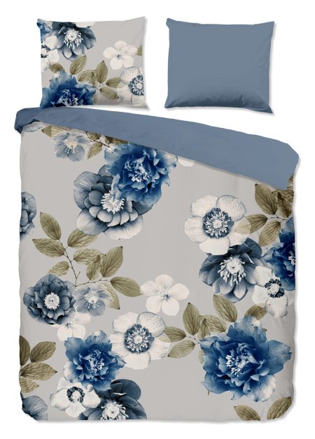 Good Morning Dekbedovertrek "bloemen" - Multi - (240x200/220 cm) - Katoen Flanel