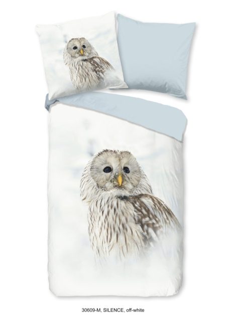 Pure Dekbedovertrek "uil" - Multi - (135x200 cm) - Microfiber