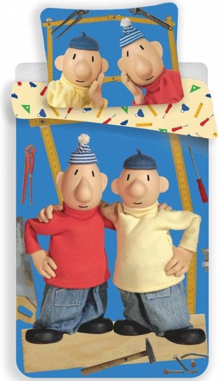 Buurman en Buurman Dekbedovertrek A JE TO! - Eenpersoons - 140 x 200 cm - Katoen