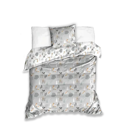 Carbotex Kerst Dekbedovertrek dieren