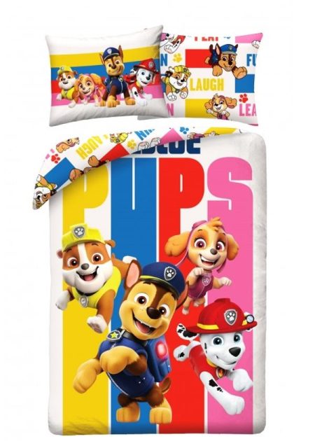 Paw Patrol dekbedovertrek pups 140 x 200 cm katoen