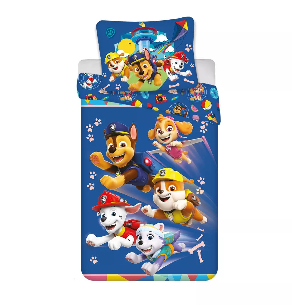 Paw Patrol peuterdekbedovertrek Brave 100 x 135 cm