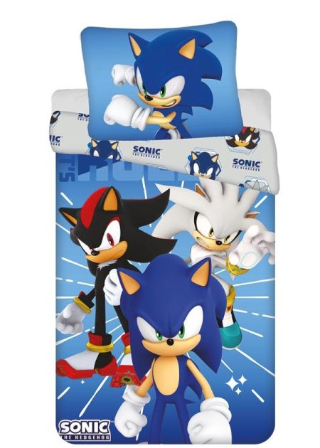 Sonic Dekbedovertrek Blue 140 x 200 cm - Polyester