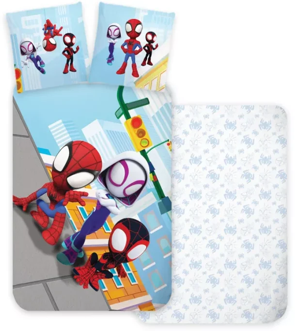 Spiderman Squad Dekbedovertrek 100 x 135 cm