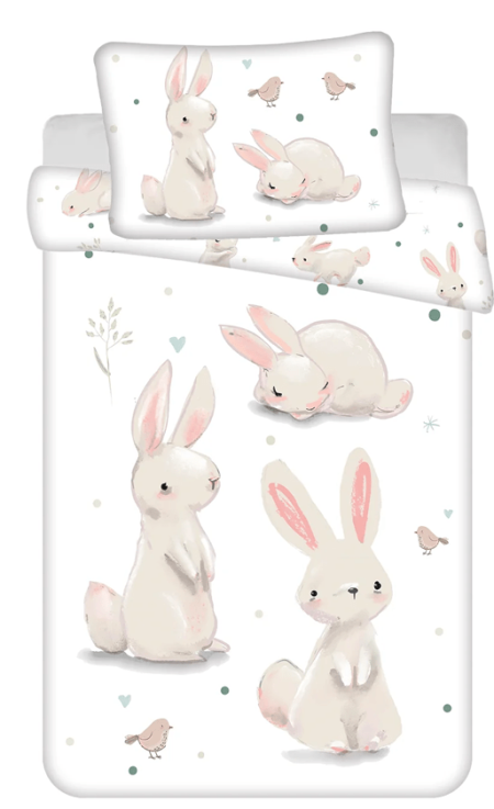 beer en vos - 100 x 135 cm - Katoen