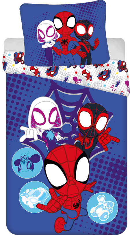 Dekbedovertrek Spidey 140 x 200 cm - 70 x 90 cm