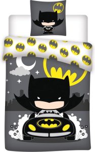 Batman Dekbedovertrek Batmobile 140 x 200 cm - katoen -65 x 65 cm