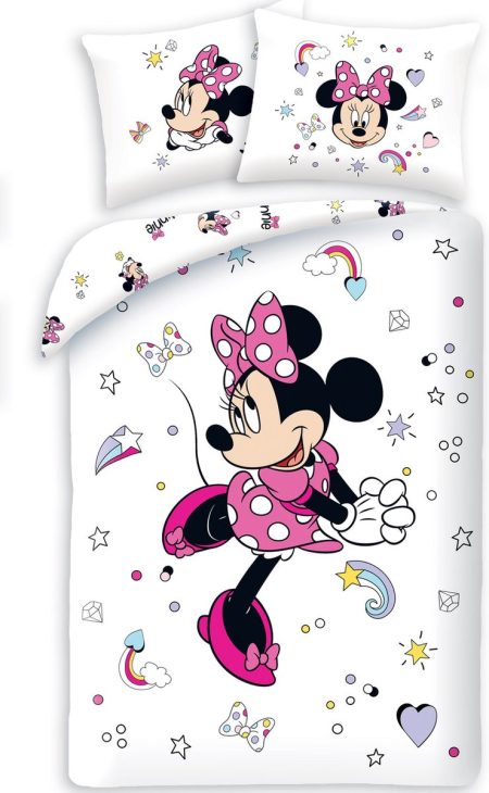 Disney Minnie Mouse Dekbedovertrek Beautiful - 140 x 200 cm - Katoen