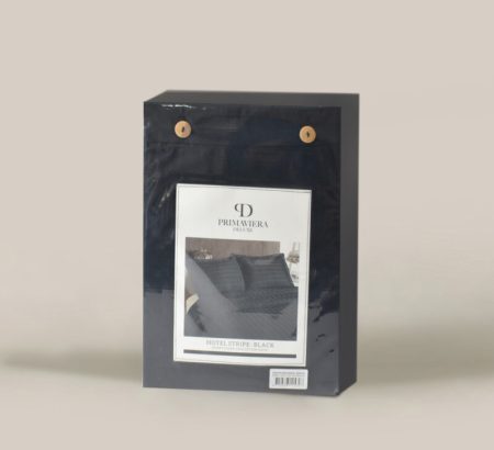 Primaviera Deluxe Hotel stripe Antraciet 200 x 200/260 cm