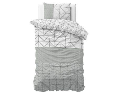 Sleeptime Flanel Gino Grijs 140 x 200/220 cm