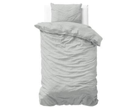 Sleeptime Flanel Jason Grijs 140 x 200/220 cm