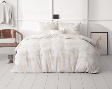 Sleeptime Leaves light Wit 240 x 200/220 cm