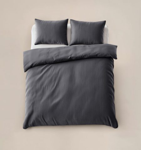 Sleeptime Velvet Cartier Antraciet 200 x 220 cm