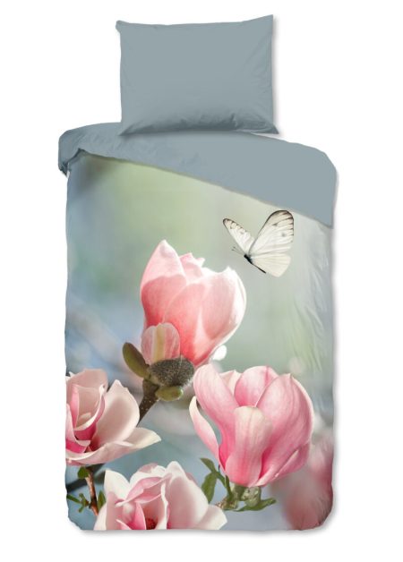 Good Morning Dekbedovertrek "bloemen" - Multi - (140x200 cm) - Katoen