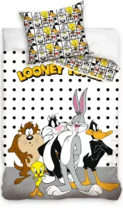 Looney Toones Friends Dekbedovertrek 140 x 200 cm