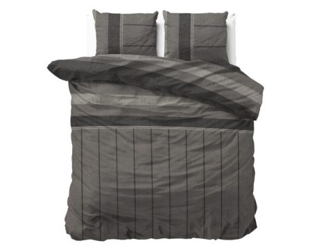Sleeptime Flanel Kees Taupe 200 x 200/220 cm