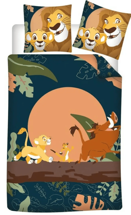 Pumbaa en Simba  - 140 x 200 cm