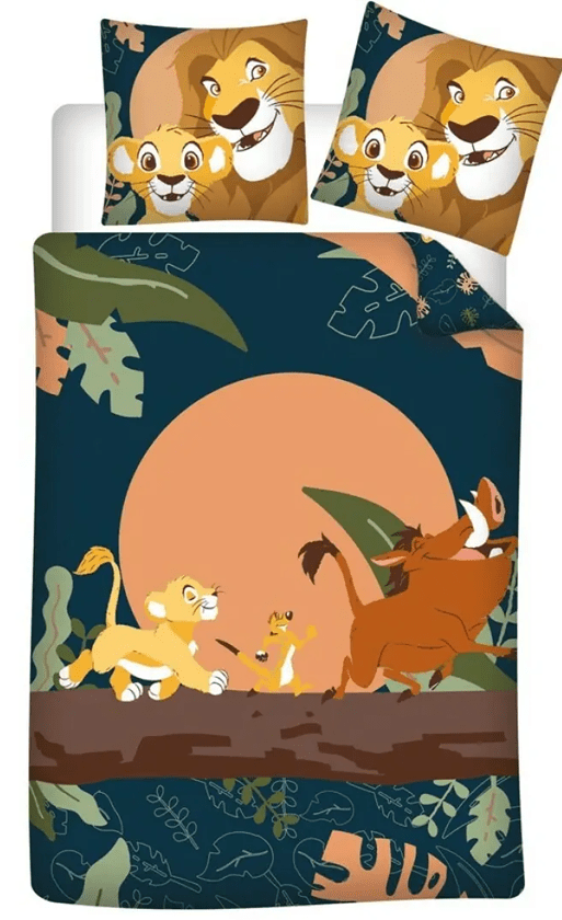 Pumbaa en Simba - 140 x 200 cm