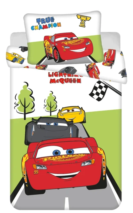 Cars peuterdekbedovertrek Champion - 100 x 135 cm - Katoen