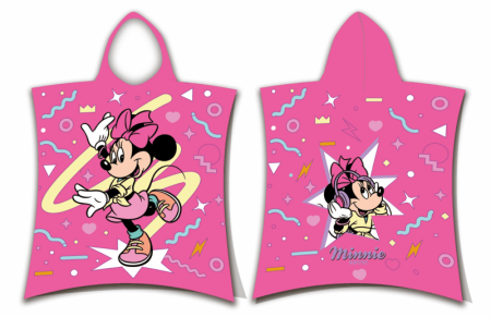 Minnie Mouse poncho 'Sparkle' 50 x 115 cm