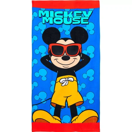 Mickey Mouse strandlaken Cool 70 x 140 cm - katoen