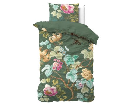 Dreamhouse Chanda Olijf groen 140 x 200/220 cm