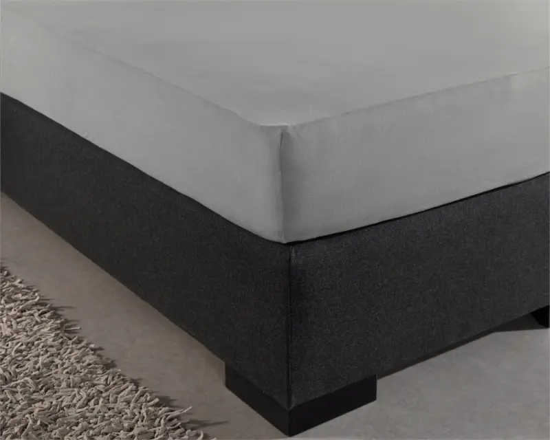 Dreamhouse Dubbel Jersey 220 gr. Hoeslaken Grijs 140 x 200/220 cm - Afbeelding 4