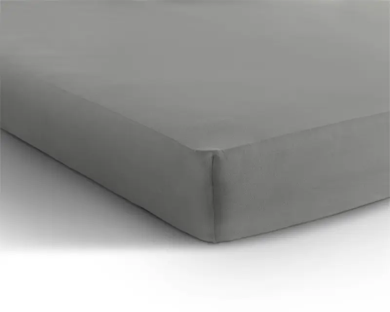 Dreamhouse Dubbel Jersey 220 gr. Hoeslaken Grijs 140 x 200/220 cm - Afbeelding 5