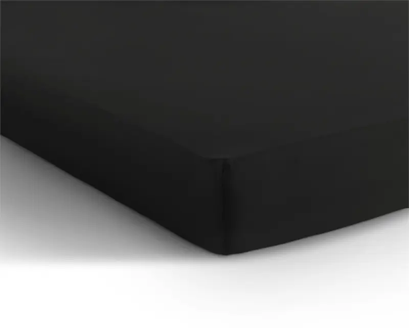 Dreamhouse Dubbel Jersey 220 gr. Hoeslaken Zwart 140 x 200/220 cm - Afbeelding 5