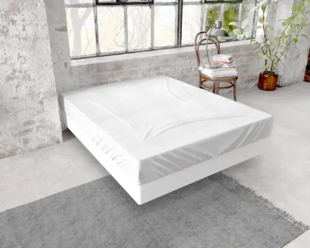 Dreamhouse Flanel Premium Hoeslaken Wit 180 x 200/210 cm