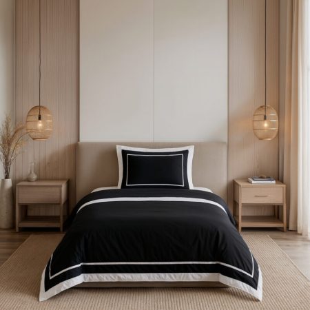 Dreamhouse Gallardo Zwart 140 x 200/220 cm