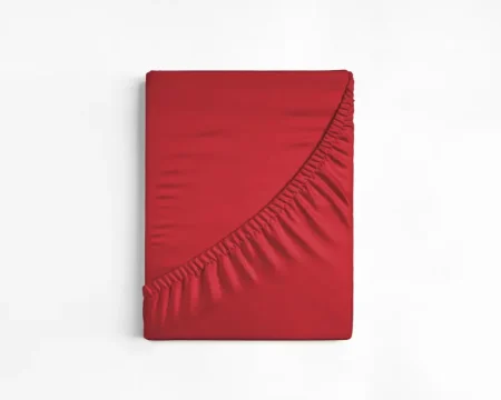 Dreamhouse Katoenen Hoeslaken Rood 80 x 200 cm