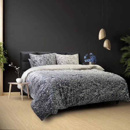 Dreamhouse Signature Velvet Katoen Emma Antraciet 240 x 200/220 cm