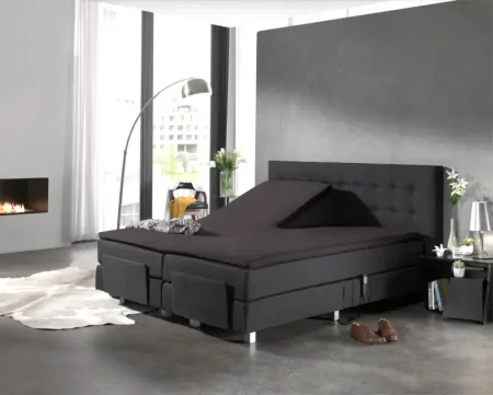 Dreamhouse Splittopper Katoen Hoeslaken Antraciet 160 x 220 cm