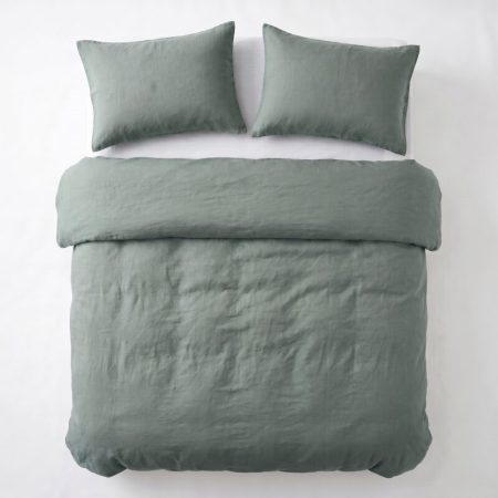Dreamhouse Stone Washed Groen 200 x 200/220 cm