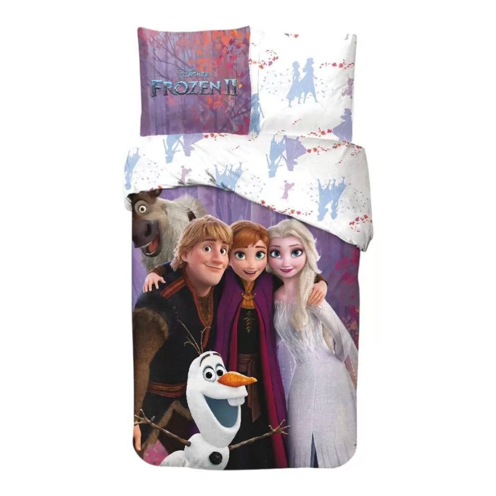 Frozen Dekbedovertrek Magic Team 140 x 200 cm - katoen - 65 x 65 cm