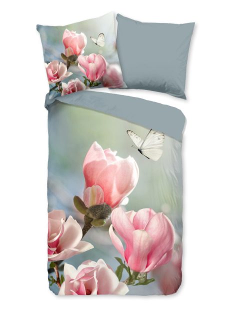 Good Morning Dekbedovertrek "bloemen" - Multi - (135x200 cm) - Katoen