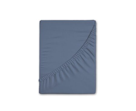 Blauw - (140x200 cm) - Katoen Flanel