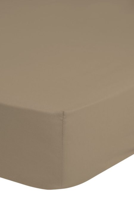 Zand - (90x220 cm) - Katoen Jersey