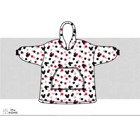 Mickey Mouse hoodie poncho stipjes maat XS - L - polyester