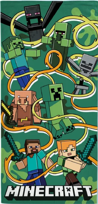 Minecraft Strandlaken Funtage 70 x 140 cm - katoen