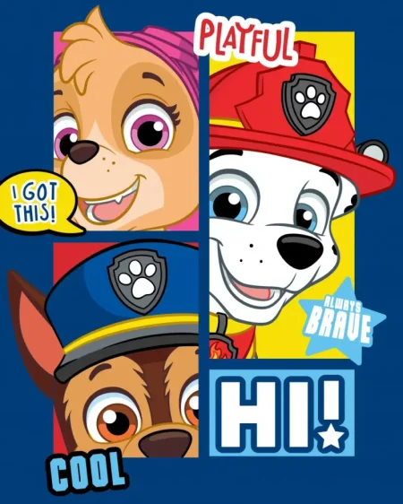 Paw Patrol fleece plaid playful - 100 x 140 cm