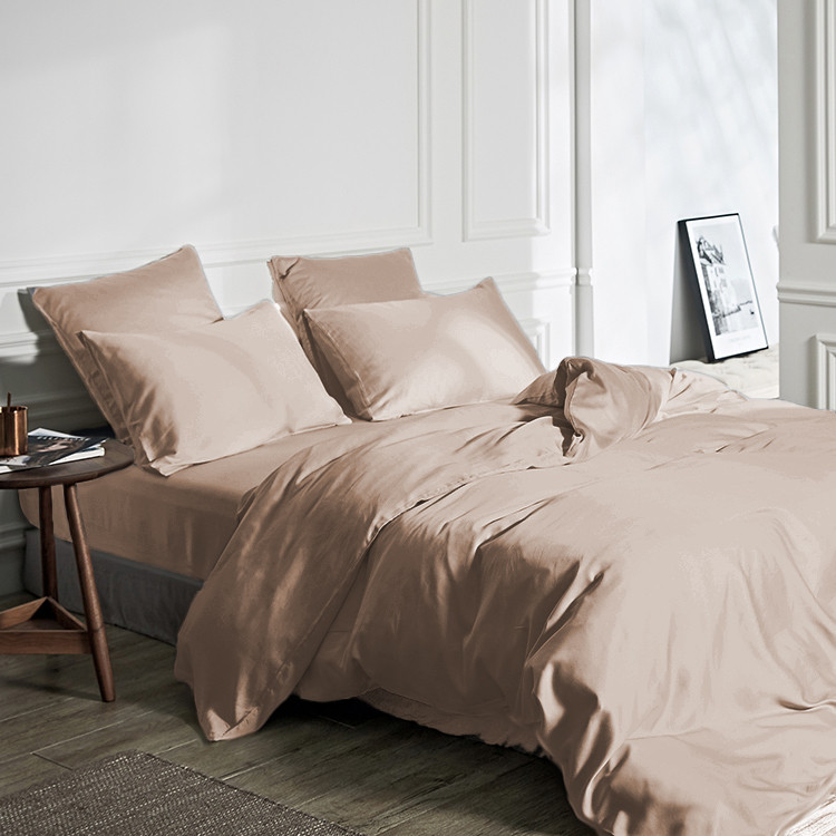 Primaviera Deluxe 100% Bamboo Taupe 240 x 200/220 cm - Afbeelding 3