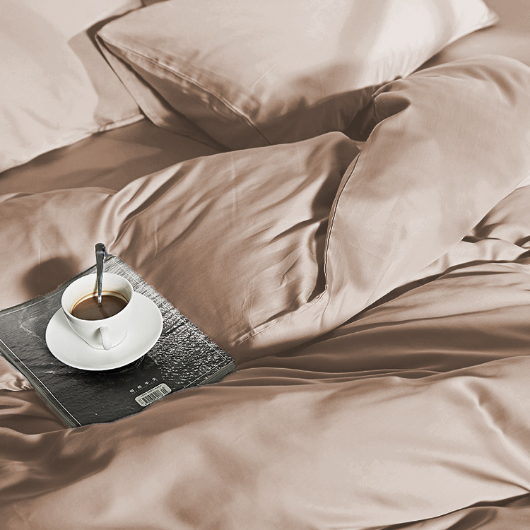 Primaviera Deluxe 100% Bamboo Taupe 240 x 200/220 cm - Afbeelding 5