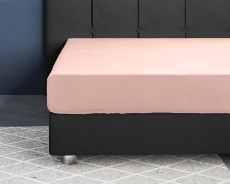 Primaviera Deluxe Satijnen Hoeslaken Roze 120 x 200 cm