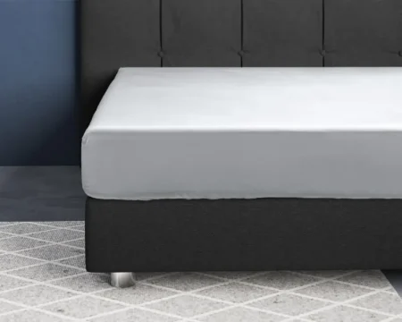 Primaviera Deluxe Satijnen Hoeslaken Wit 80 x 200 cm