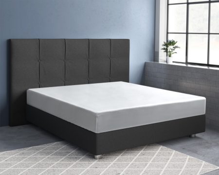 Primaviera Deluxe Satijnen Hoeslaken Wit 90 x 200 cm