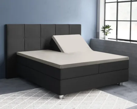 Primaviera Deluxe Splittopper Satijn Hoeslaken Creme 180 x 200 cm